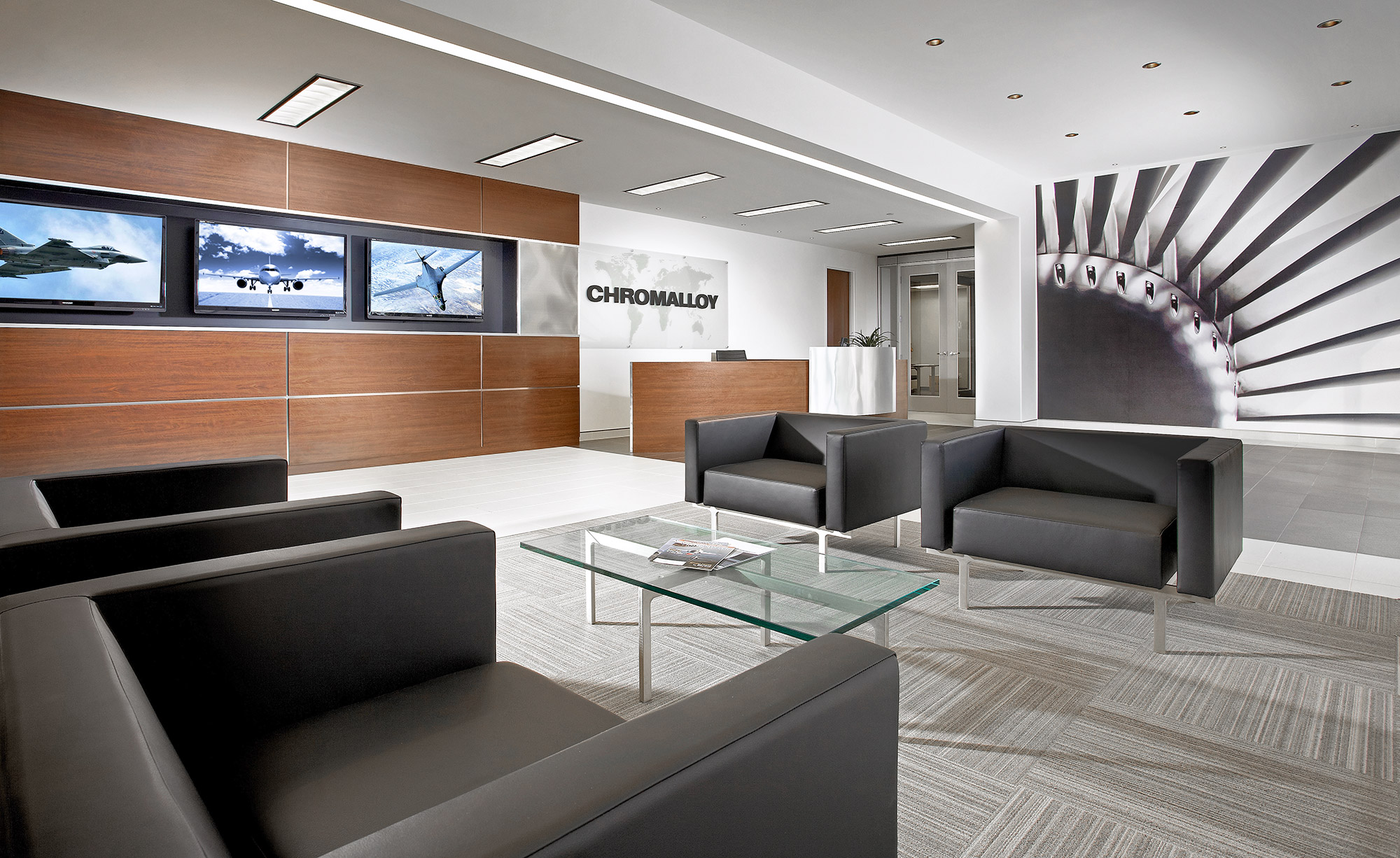 Chromalloy-Lobby-Aeronautical-Manufacturer-Commercial-Design-Photography