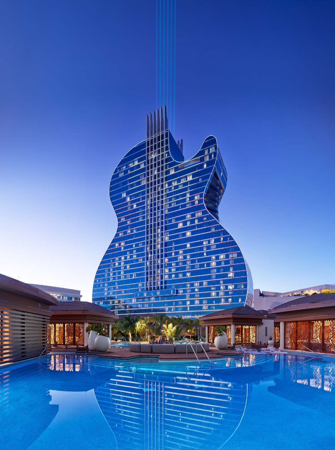 Hard-Rock-Hotel-Hollywood-Guitar-Pool