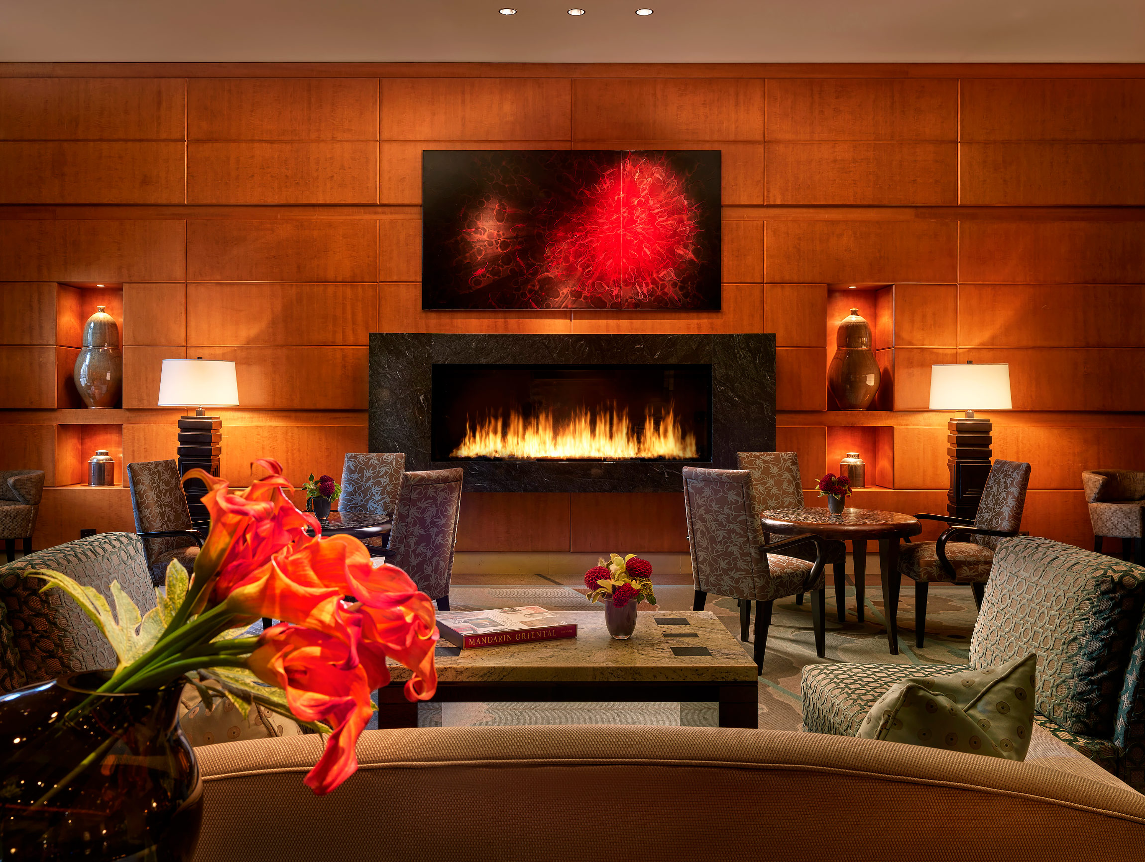Mandarin-Oriental-Boston-Lobby-Fireplace