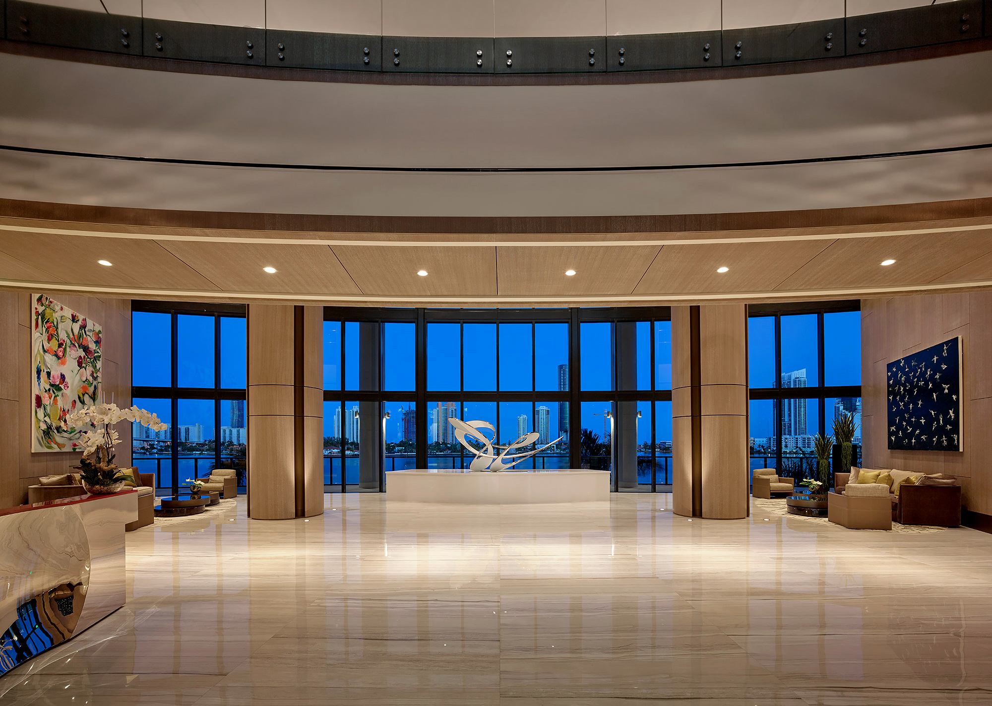Prive-Island-Aventura-Florida-Lobby